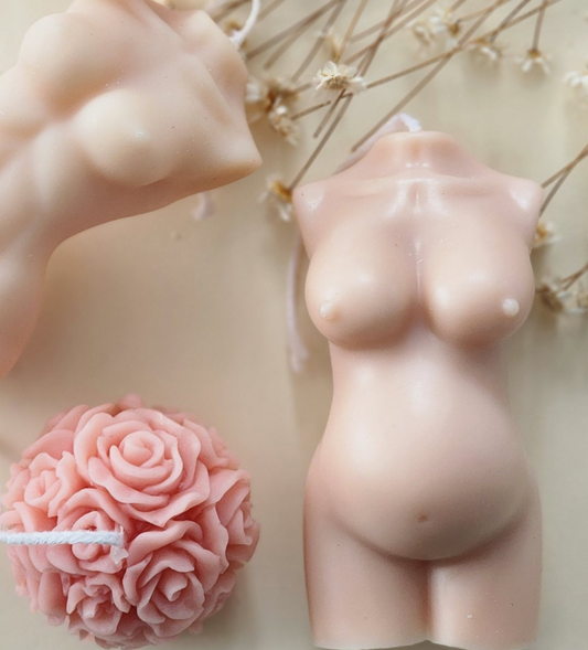 Corps de femme enceinte