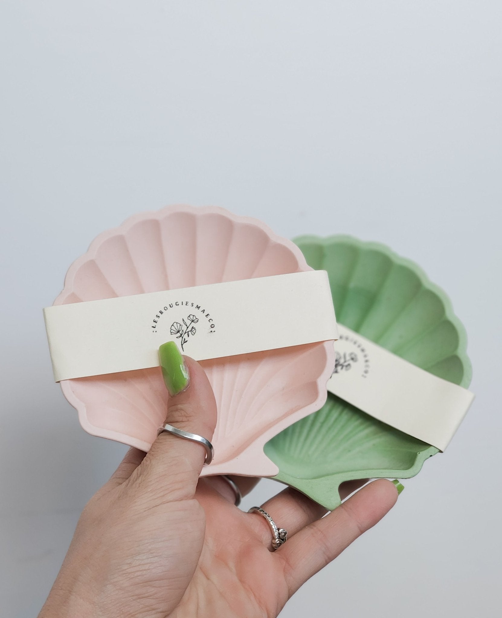 Coquillage personnalisé - Les bougies Maeco